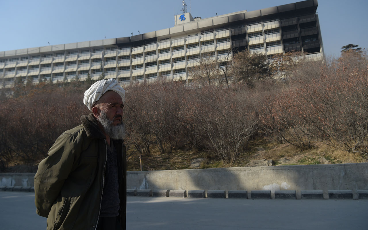 AFGHANISTAN-UNREST-HOTEL