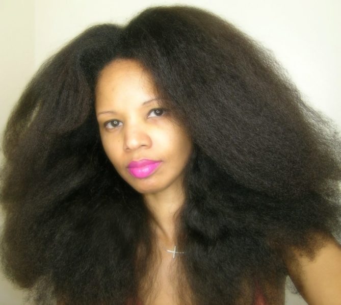 Black Woman With Long Hair