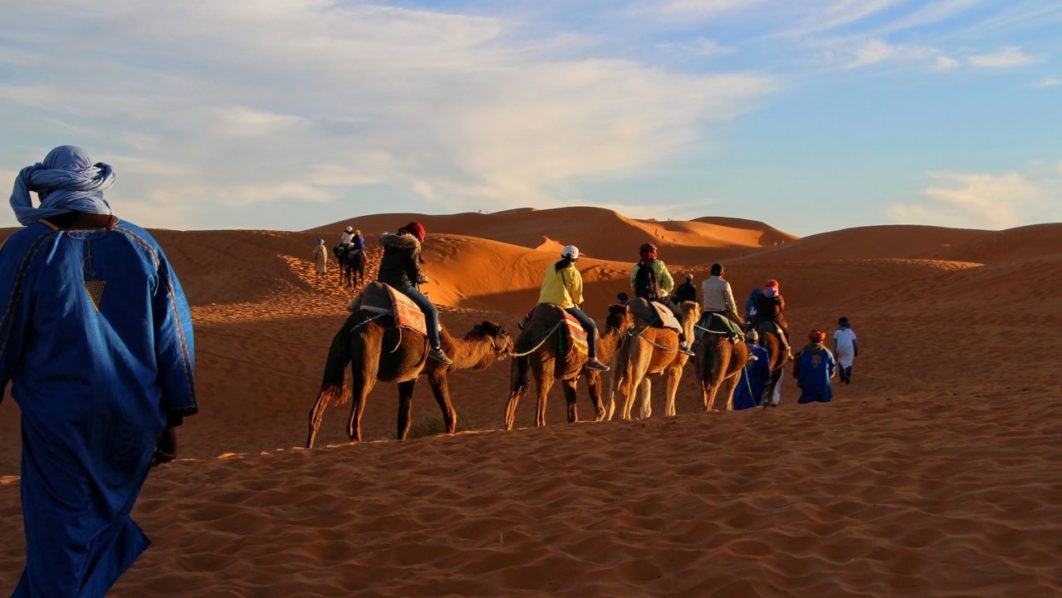 Camel riding in Morocco. Photo_ Pixabay