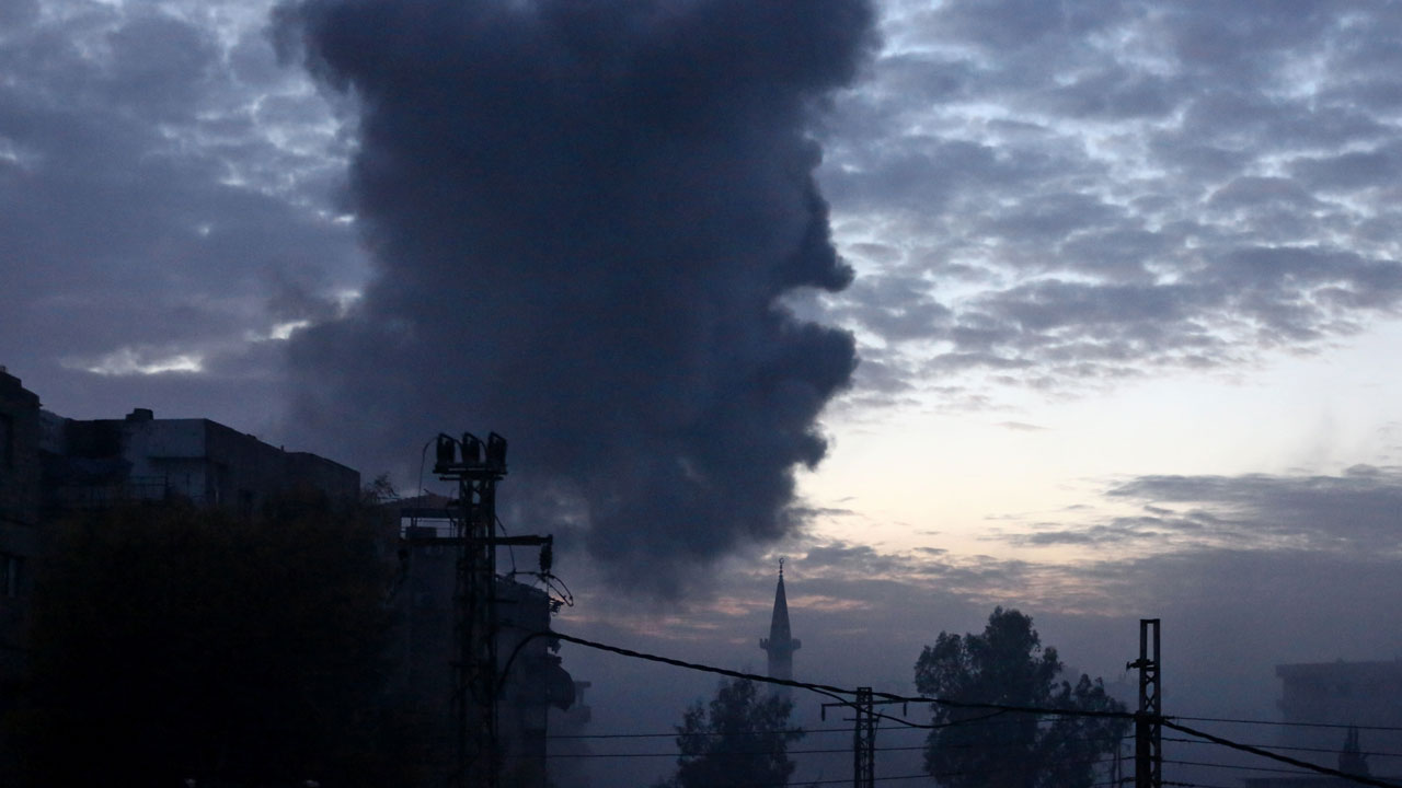 Syrian-bombardment