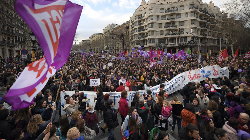 SPAIN-WOMEN-DAY