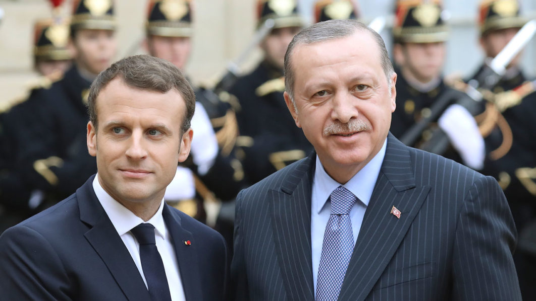 Emmanuel-Macron-and-Recep-Tayyip-Erdogan