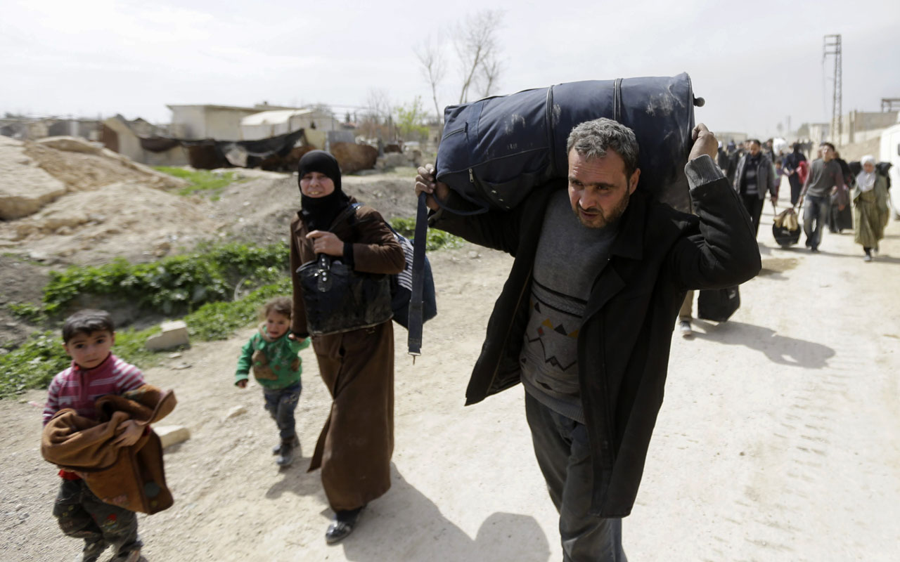 SYRIA-CONFLICT-GHOUTA-FLEE