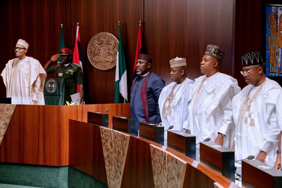 Buhari with APC governors