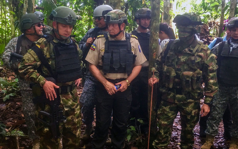 COLOMBIA-ECUADOR-JOURNALISTS-CRIME-MILTARY