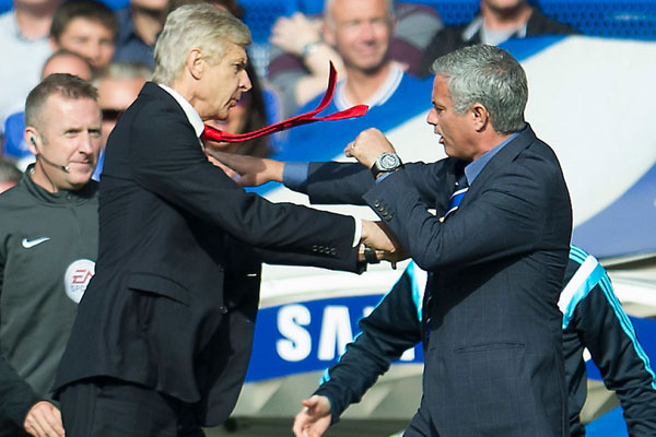 Mourinho and wenger