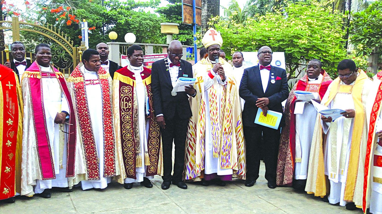 Newly installed president picture