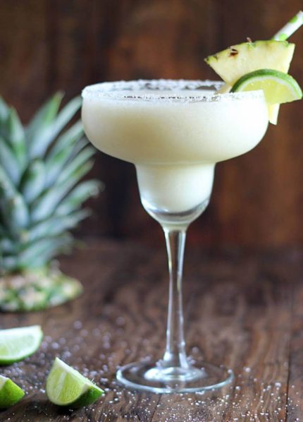 Frozen Coconut Pineapple Margarita