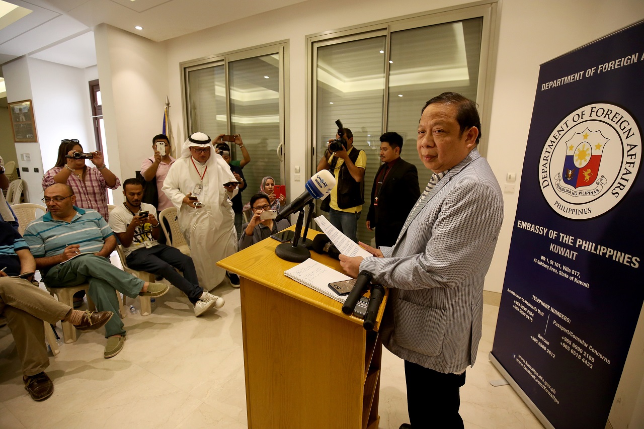 FILES-KUWAIT-PHILIPPINES-POLITICS-DIPLOMACY