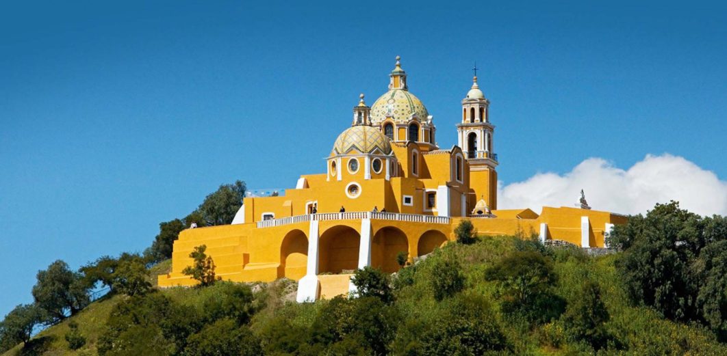 A church in Puebla, Mexico. Photo Visit México