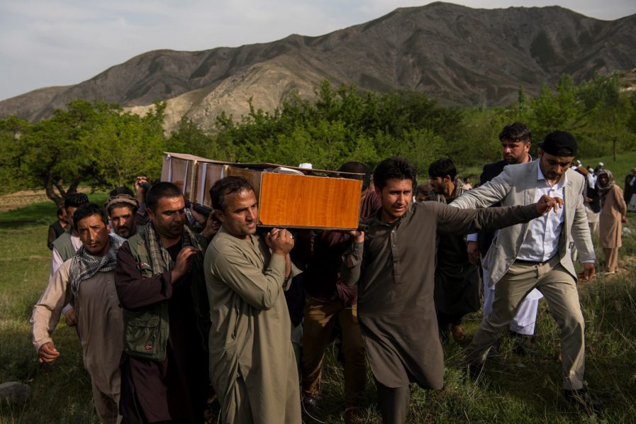 AFGHANISTAN-UNREST-ATTACK-FUNERAL