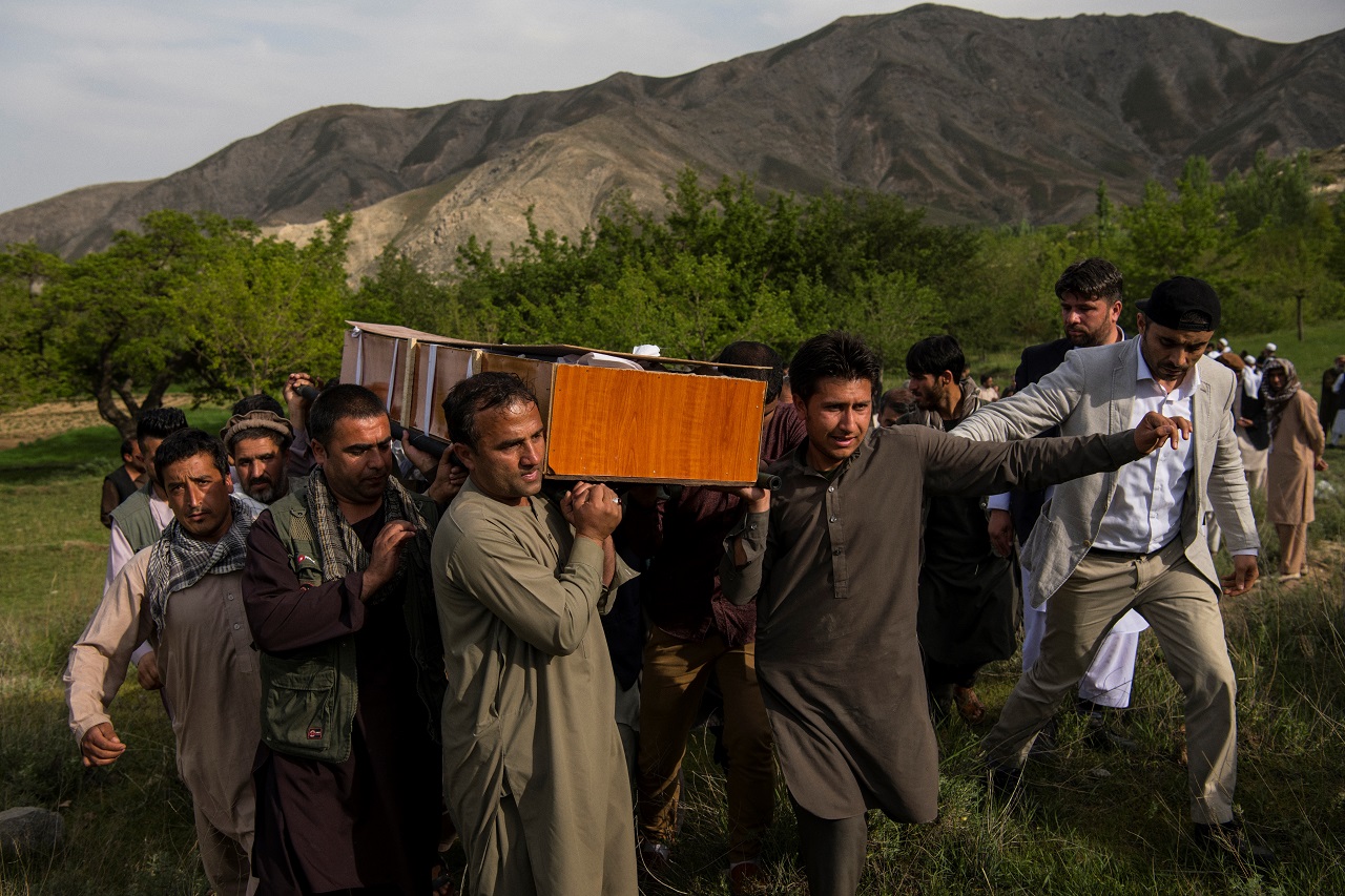 AFGHANISTAN-UNREST-ATTACK-FUNERAL