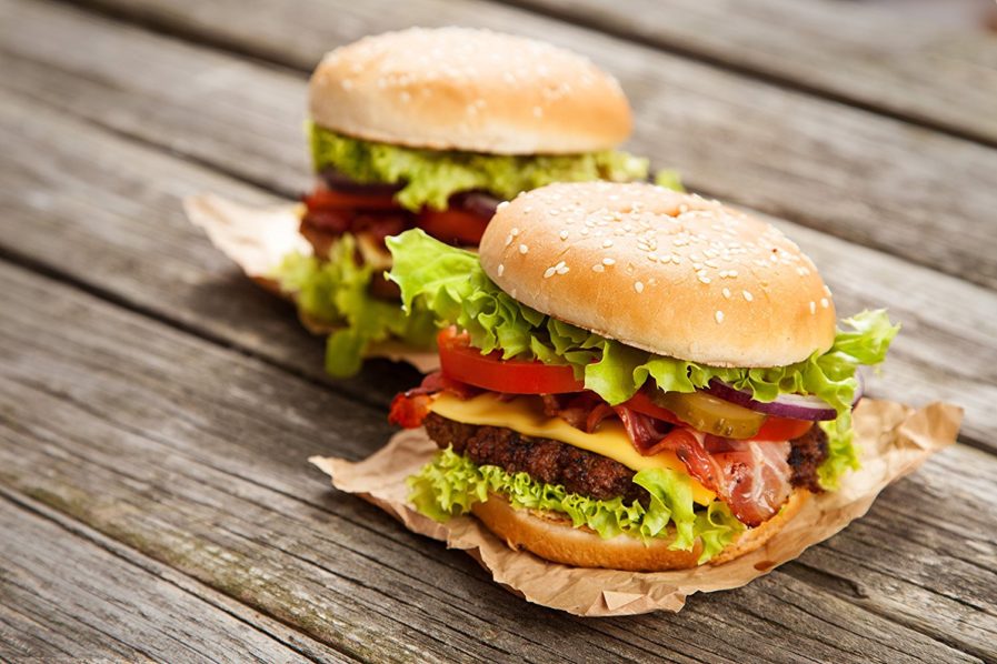 Hamburgers. Photo Amazon