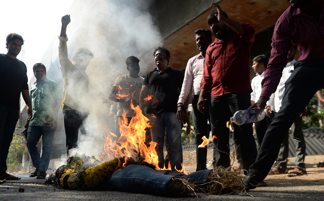 INDIA-BRITAIN-ECONOMY-PROTEST-VEDANTA
