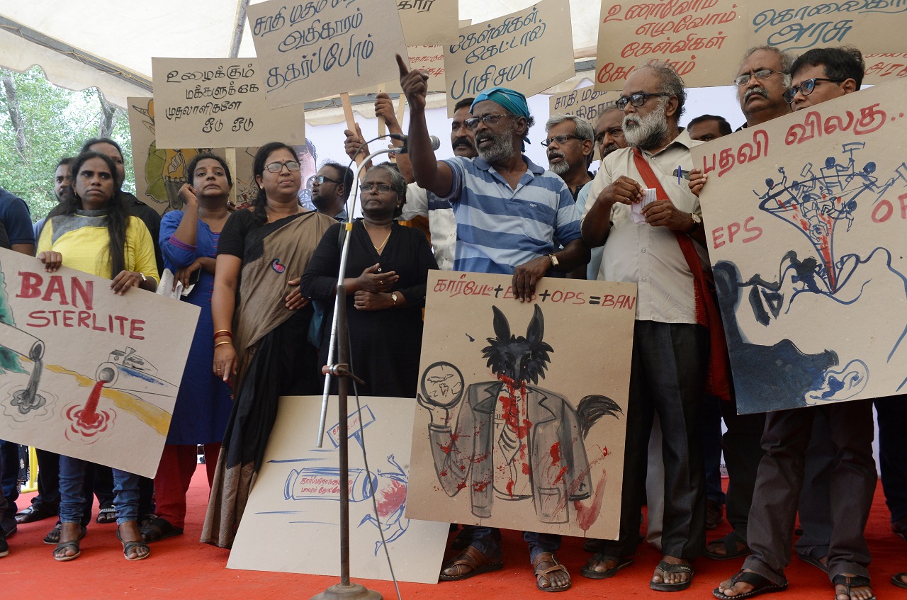 INDIA-UNREST-BRITISH-MINING