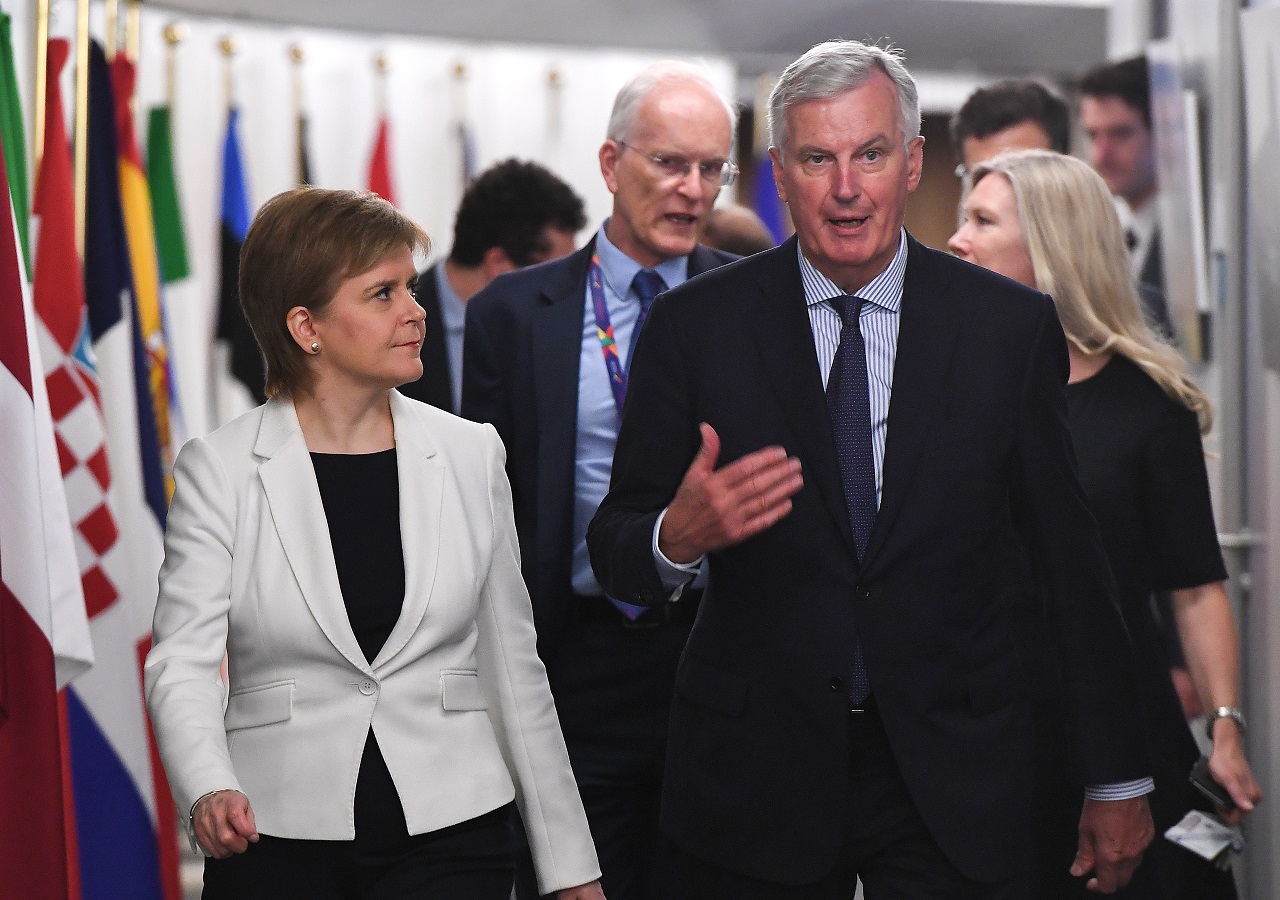 BELGIUM-EU-SCOTLAND-BREXIT