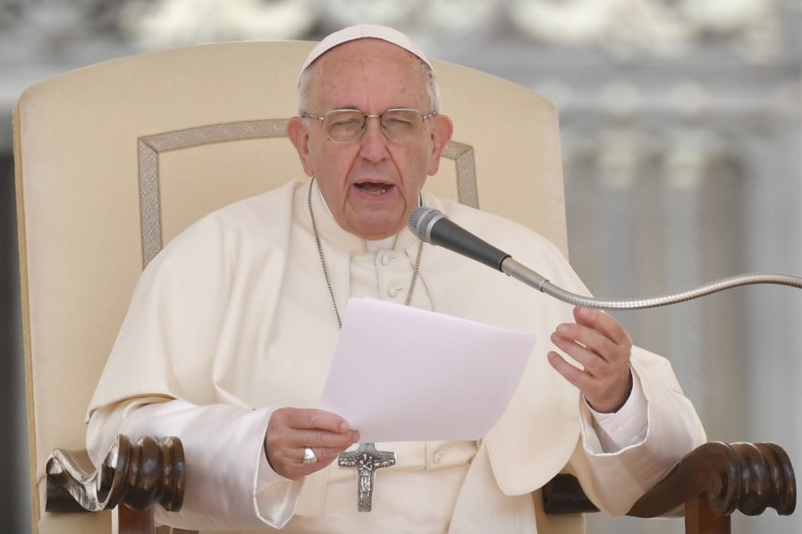 VATICAN-POPE-AUDIENCE