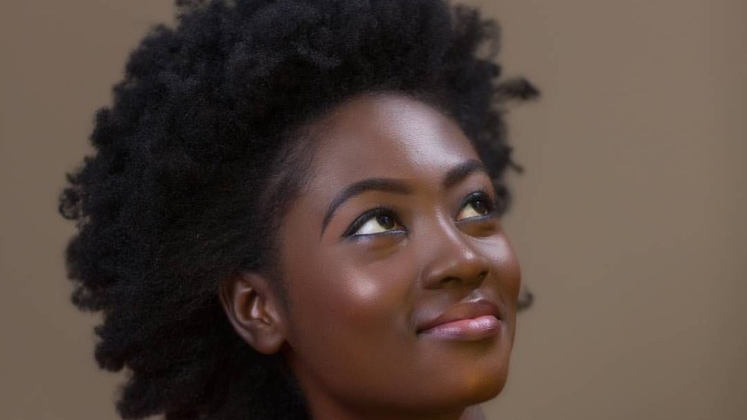 Black girl with natural hair photo Pinterest