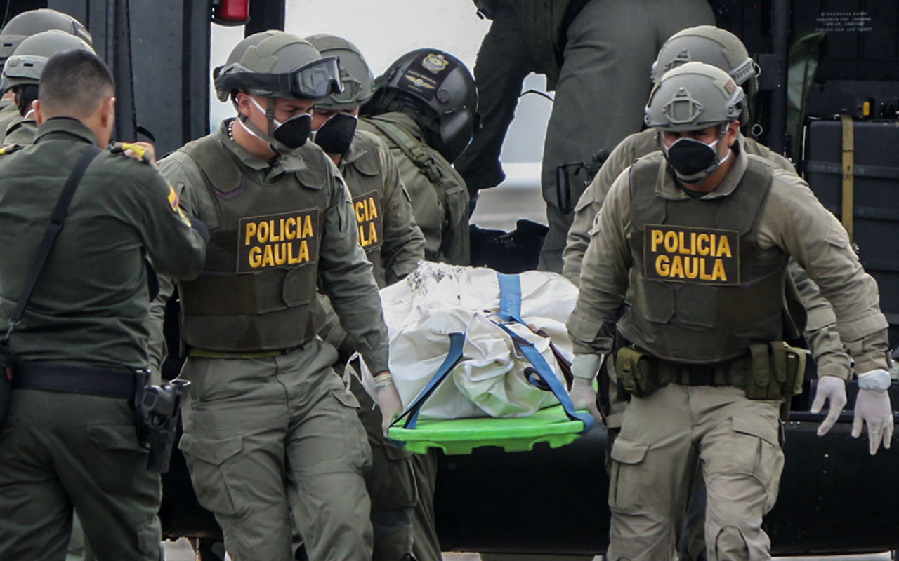 COLOMBIA-ECUADOR-KIDNAPPING-PRESS-REMAINS