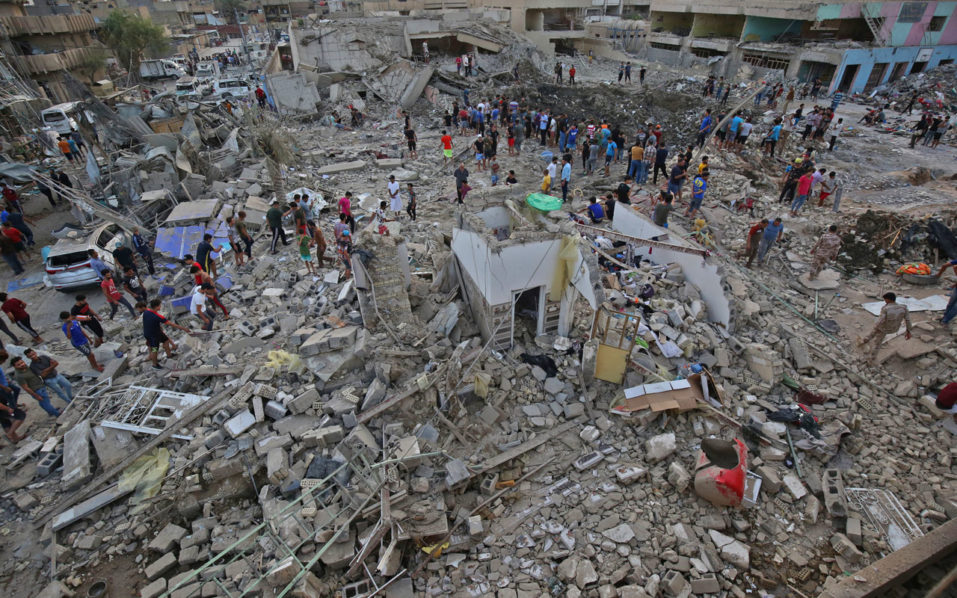 IRAQ-CONFLICT-BLAST