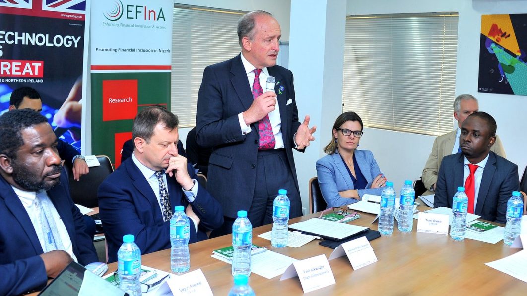 Lord Charles Bowman and Nigera’s Fintech Executives