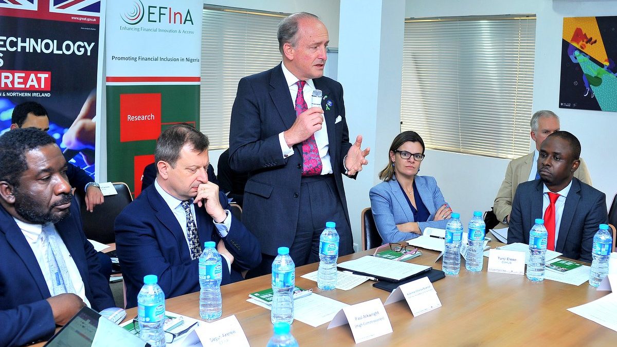 Lord Charles Bowman and Nigera’s Fintech Executives
