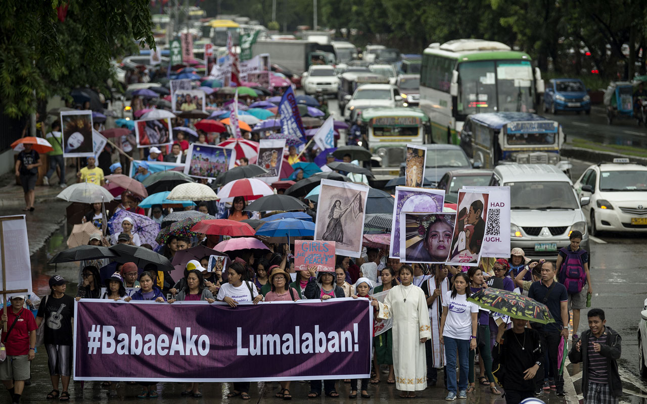 PHILIPPINES-DUTERTE-WOMEN-GENDER-POLITICS