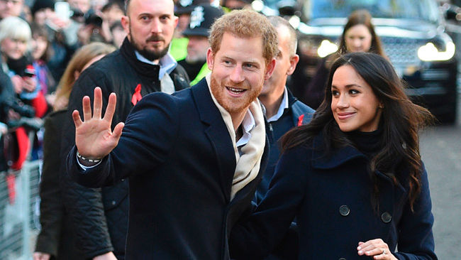 Prince Harry and Meghan Markle. Photo credit AFP