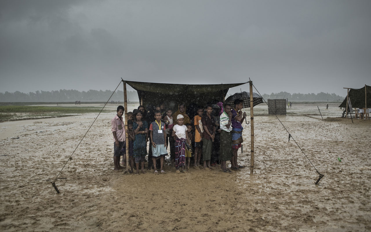 FILES-BANGLADESH-ROHINGYA-MYANMAR-REFUGEE-WEATHER