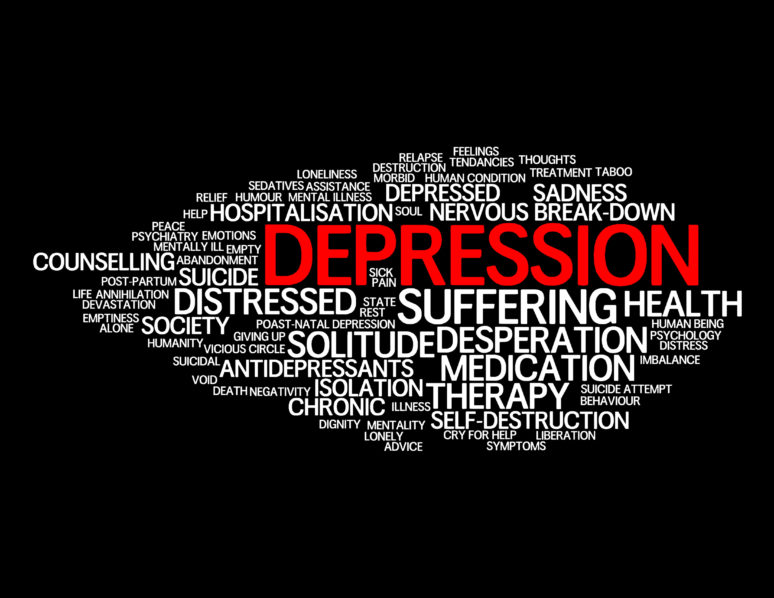 The many sides of Depression imagee . Photo Wmag Finance
