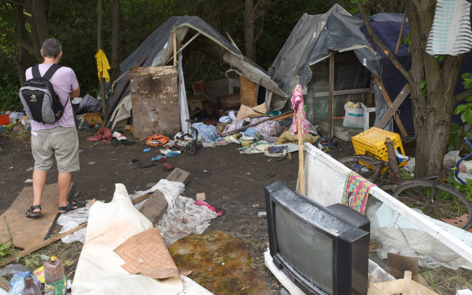UKRAINE-MINORITIES-ROMA-COMMUNITY-ATTACK