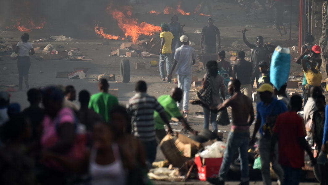 HAITI-ECONOMY-FUEL-PROTEST