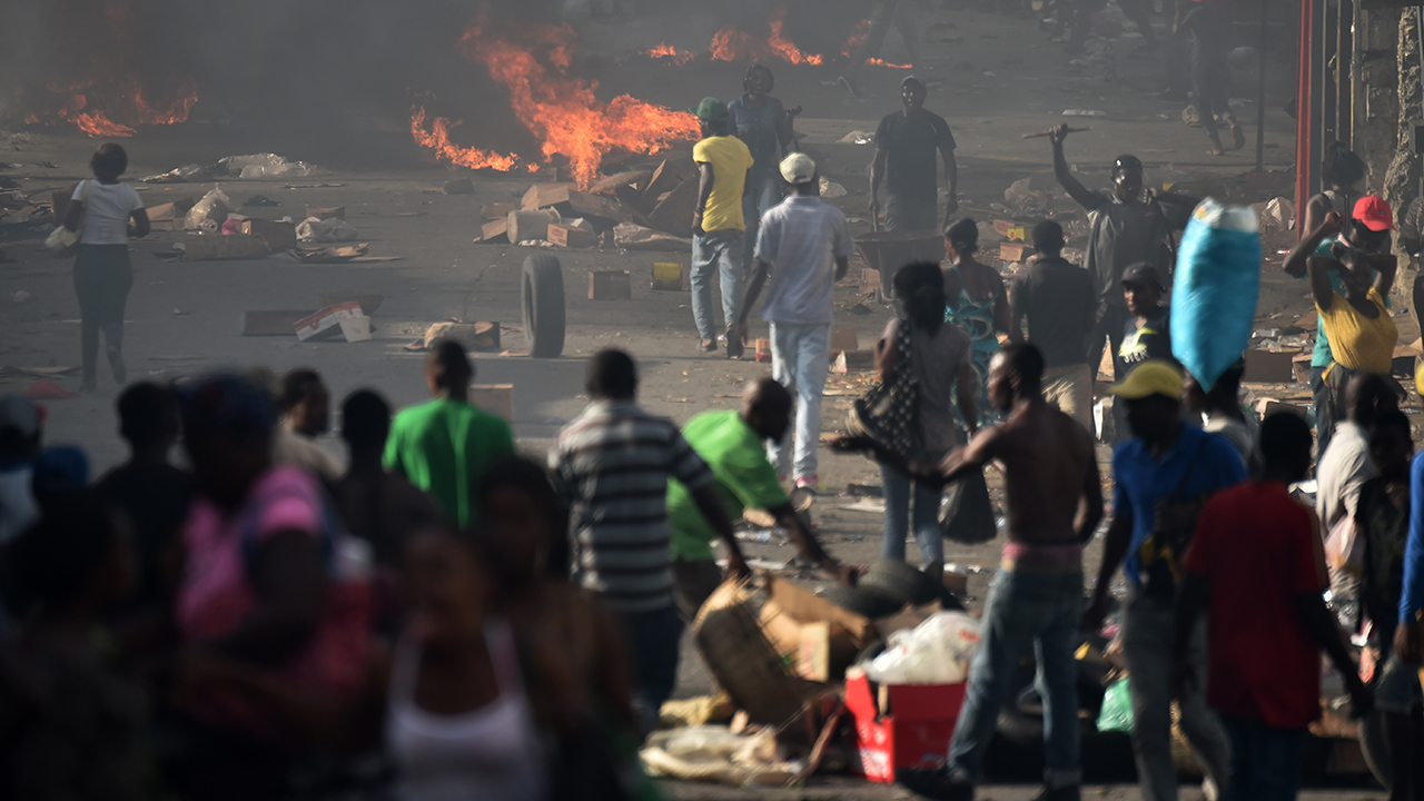 HAITI-ECONOMY-FUEL-PROTEST
