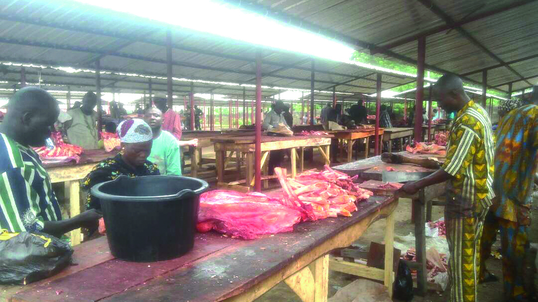 A section of the new Abattoir