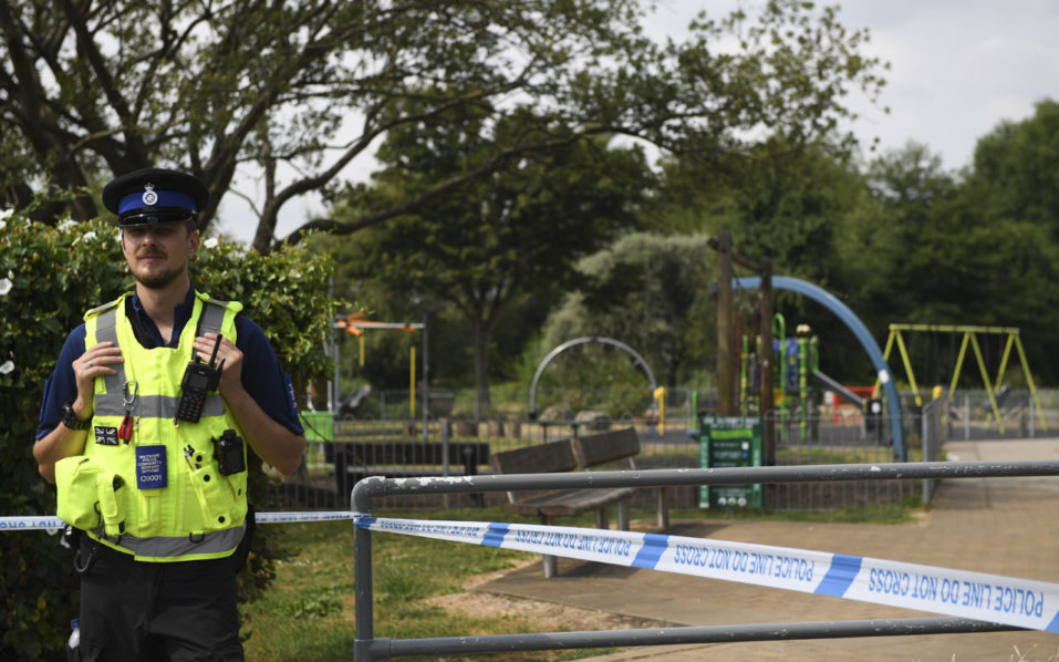 BRITAIN-ACCIDENT-POLICE-HEALTH