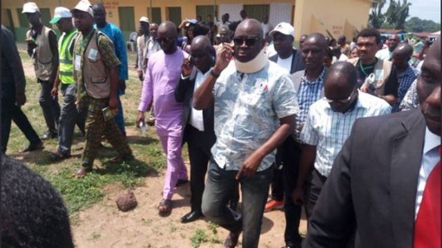 Fayose Arrives