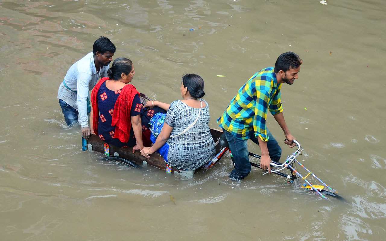 FILES-INDIA-ENVIRONMENT-WEATHER-FLOOD