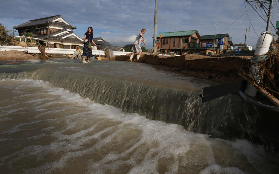JAPAN-WEATHER-DISASTER-RAIN