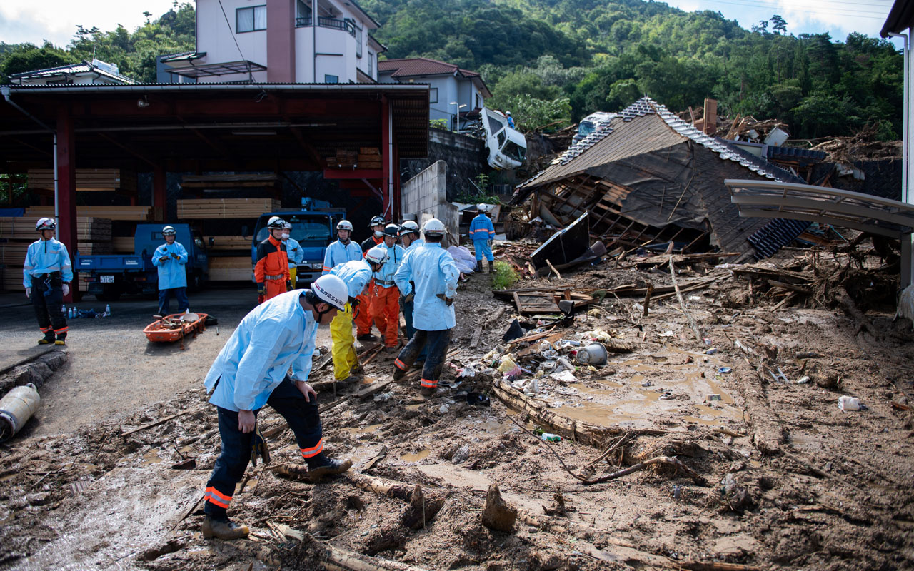 JAPAN-WEATHER-DISASTER-RAIN