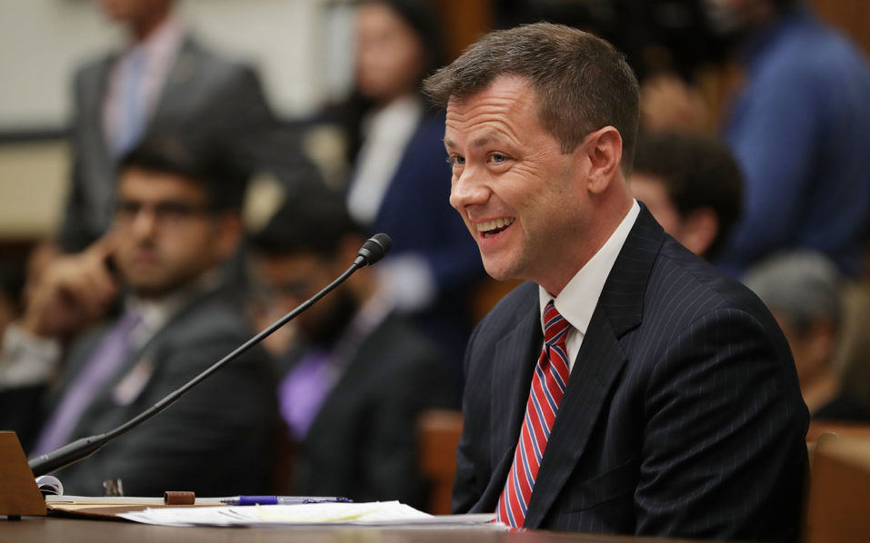Former FBI Counterintelligence Division Deputy Assistant Director Peter Strzok Testifies At House Hearing On 2016 Election