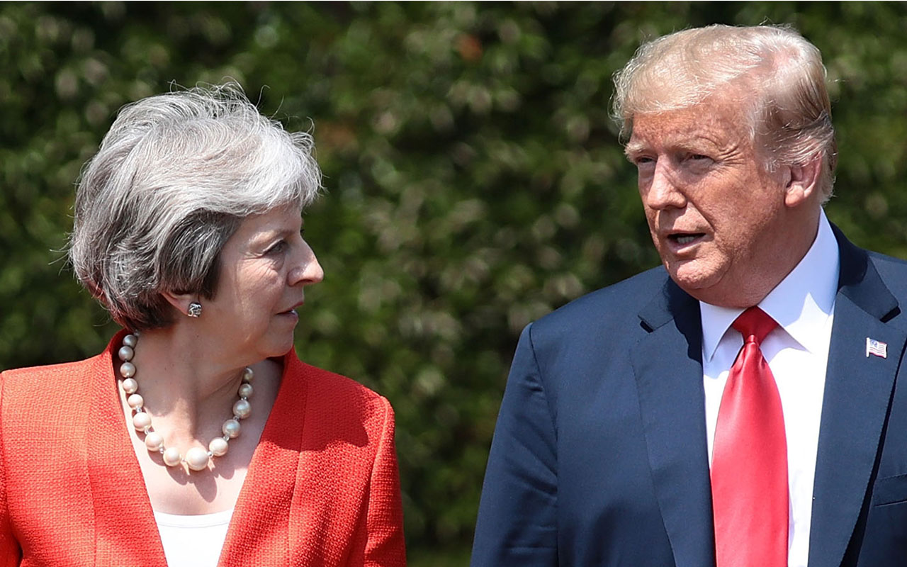 BRITAIN-US-DIPLOMACY-TRUMP