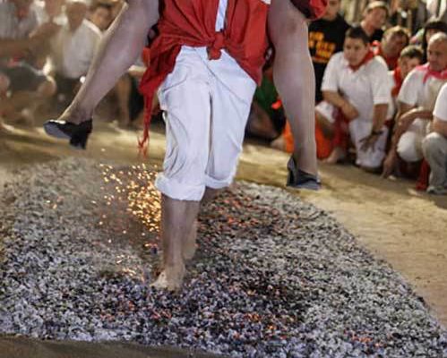 Husbands Carry Pregnant Wives Over Burning Coal In China | The Guardian