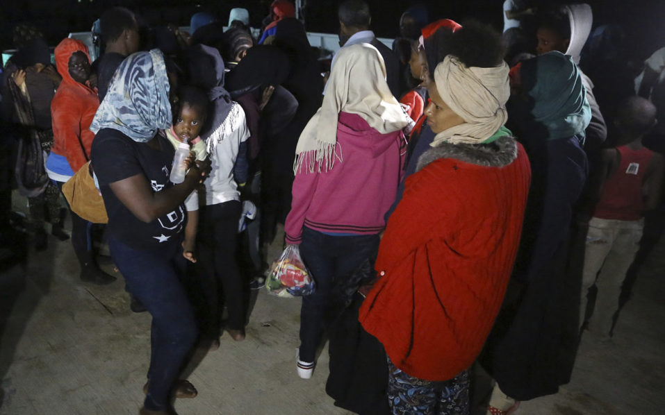 LIBYA-MIGRANTS-RESCUE