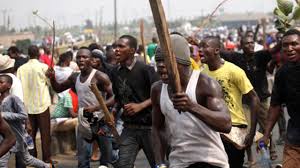 protest thug