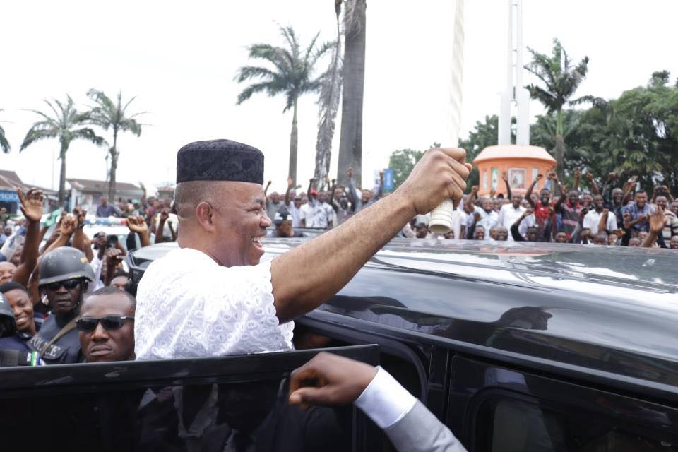 Akpabio welcomed 3