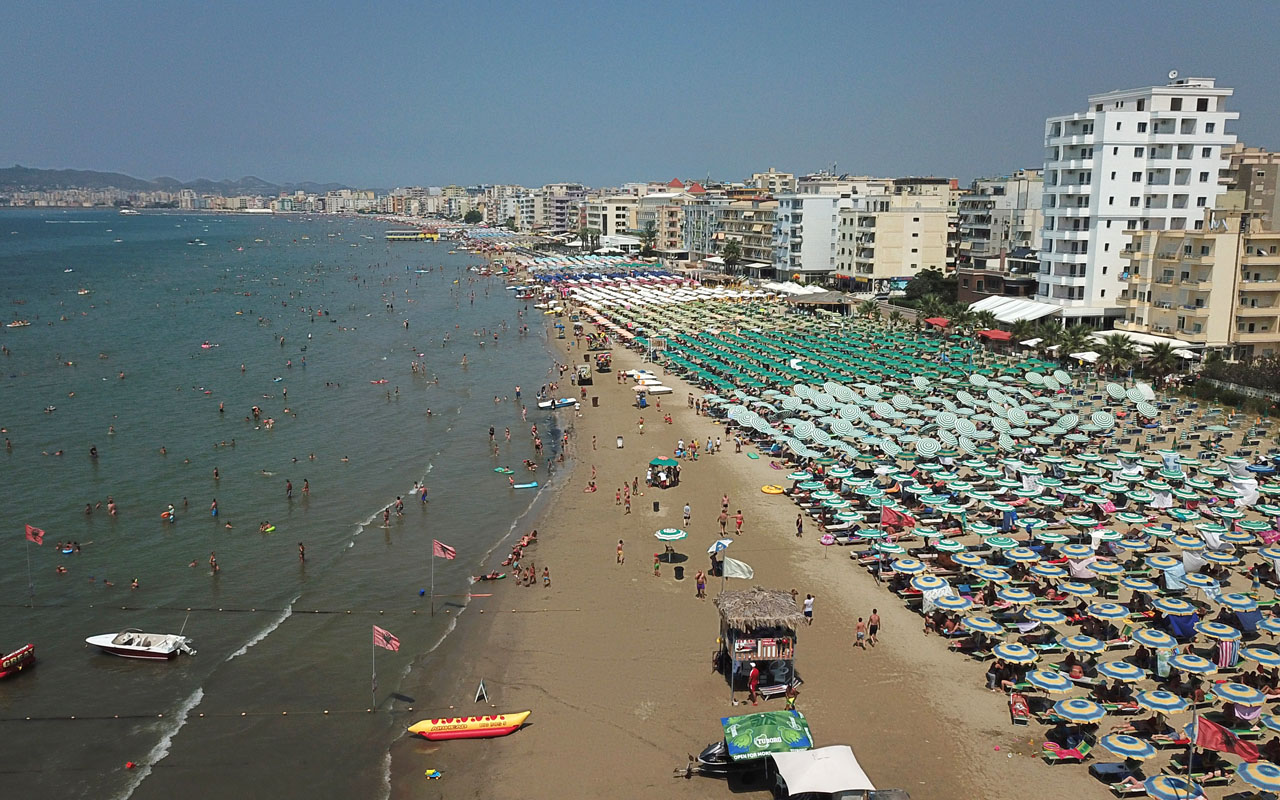 ALBANIA-WEATHER-HEATWAVE