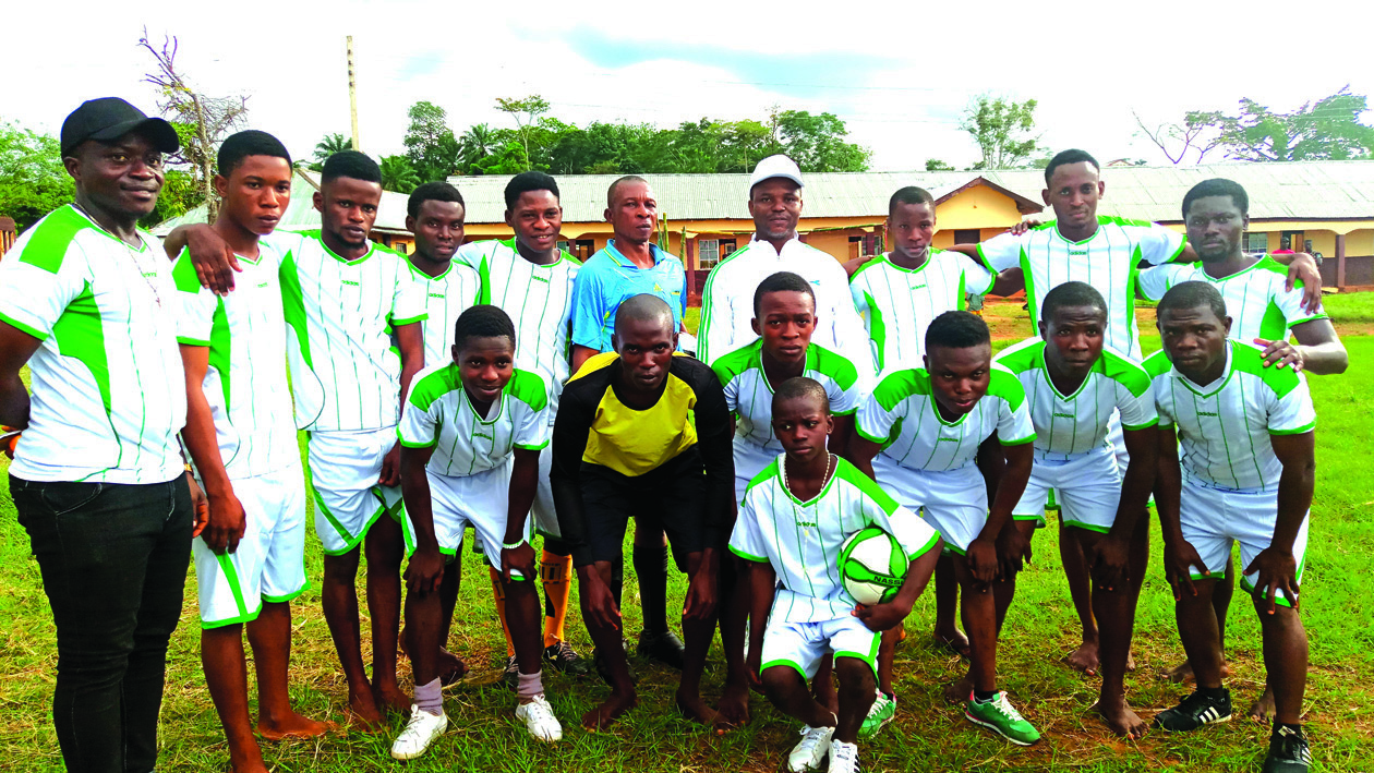 INT’L YOUTH DAY FOOTBALL MATCH @ THE INTL YOUTH CENTRE, EGORO, EKPOMA, EDO STATE