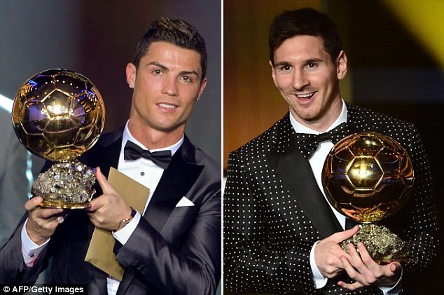 Ronaldo and Messi