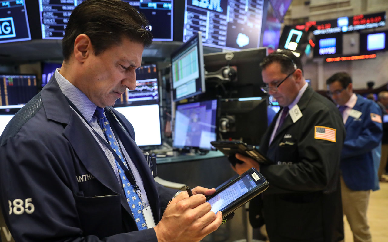 U.S. Markets React To Global Market Turmoil Amid China-US Trade War