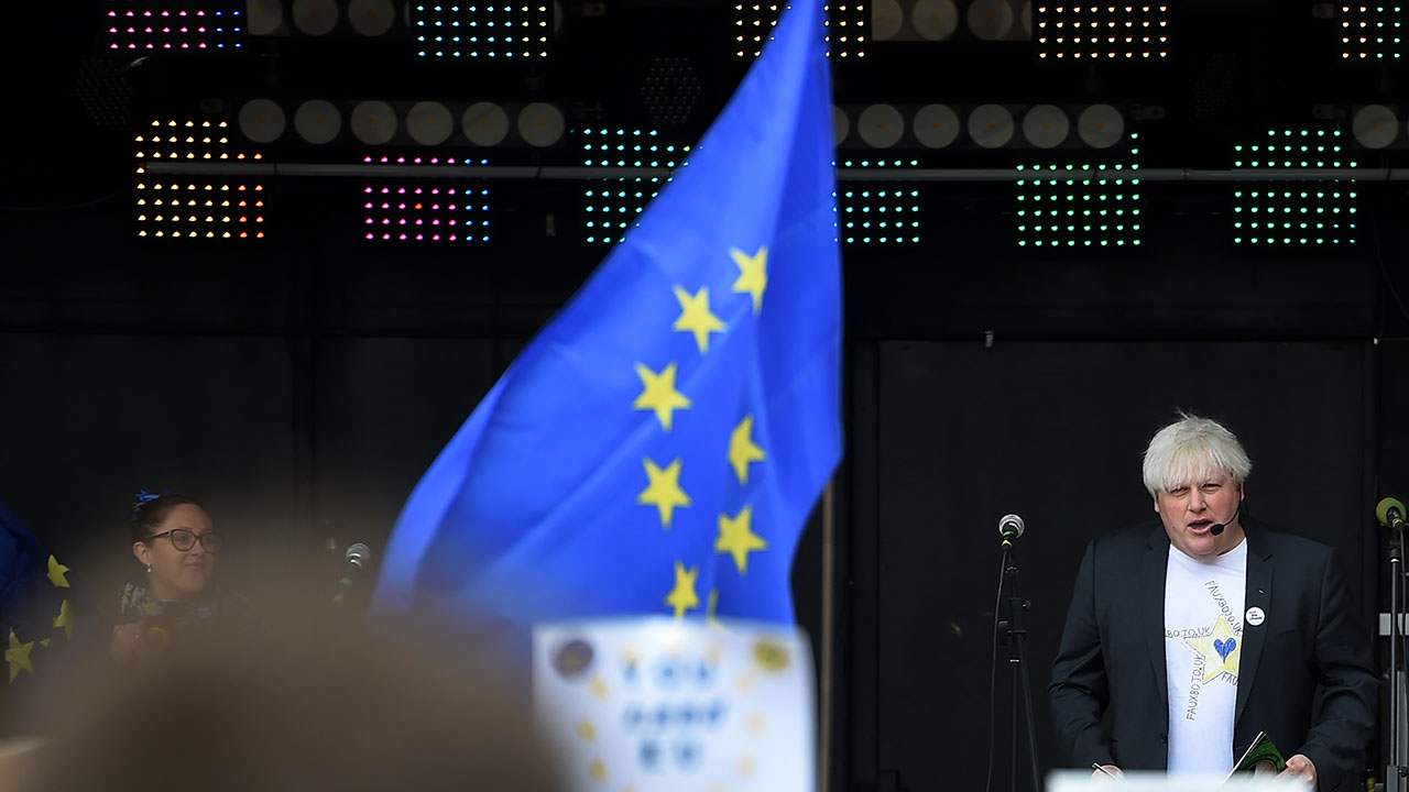BRITAIN-EU-POLITICS-PROTEST-BREXIT